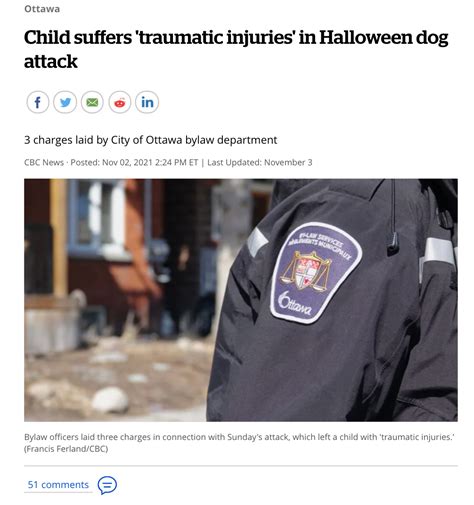 Child in serious condition after dog attack in Ottawa